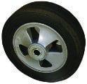Steel Wheels Semi-pneumatic Tires (hard rubber)