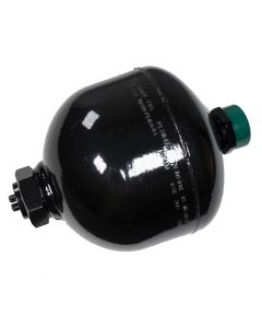 STDA Gloss Black Nitrile Diaphragm Accumulator, 1.4 L