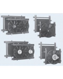Thermal Transfer Oil Coolers AOC Series: 12 volt motor for AOC-22 & 37
