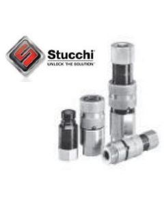 Stucchi Connect Under Pressure Coupling, 3/4 SAE F Thread, 1/2 SAE F Flat Face