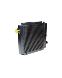 Maxim Mobile Oil Cooler w/Fan and Shroud: 12 VDC, 92.5 GPM Max, SAE 20 Ports