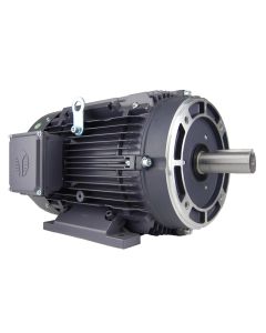TECHTOP 3-Phase AC Motor: 3 HP, 3450 RPM, 182TC