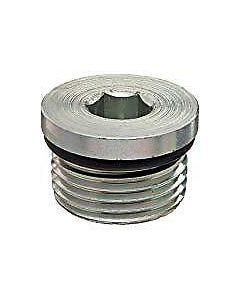 Hex Plug - Hollow Forged Steel 1 1/16-12M O-RING