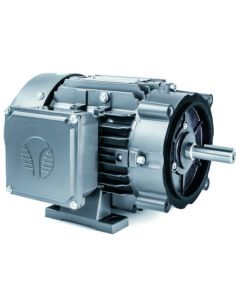 TECHTOP 3-Phase AC Motor: 3 HP, 3450 RPM, 56C