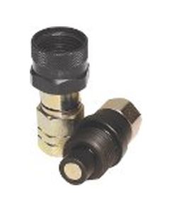 Stucchi VEP Series Quick Coupler, Flat Face - 7975 PSI, 3/8 in Body F