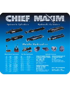 Maxim/Chief Mouse Pad with Formulas and Equivalents
