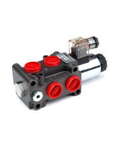 Chief 12V DC Stackable Solenoid Operated Circuit Selector Valve, 14 GPM, SAE 8