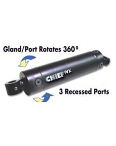 24 in. Stroke ChiefWC Welded Hydraulic Cylinder (3000 PSI Welded/Clevis) B87-078